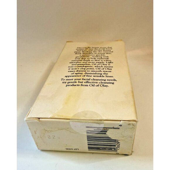 Vintage Oil of Olay Original Beauty Fluid 4oz Moisture Lotion - Picture 5 of 5